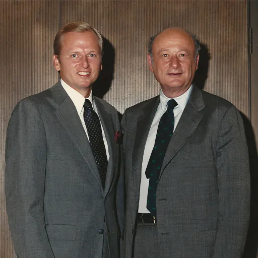 New York City Mayor Ed Koch at Brennan’s Jersey Shore home in the early 1980s.