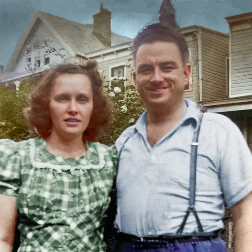 Brennan’s Mom and Dad, circa 1940.